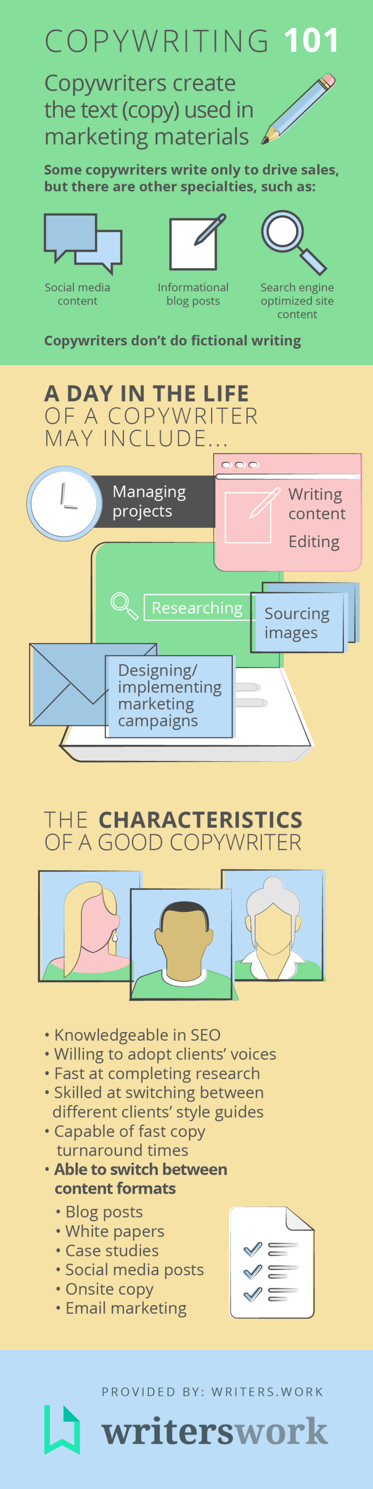  What Does A Copywriter Do Writers Work Blog