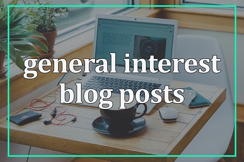 General interest blog post